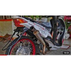 Tem Rời Yamaha Mio 110 Hayabusa Dán Xe Trắng