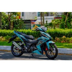 Tem Rời Dán Xe Winner V1 Mẫu Hayabusa Xanh Ngọc Cực Hot, Hàng 3 Lớp Chất Lượng Cao Quyen Decal