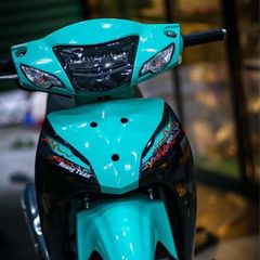 [FreeShip] [Ảnh thật] Tem rời Wave 100 - Mẫu xanh ngọc nổi bật - Chuẩn From cực đẹp Quyen Decal