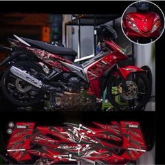 tem rời exciter 2010 lửa mới phối đủ màu xe