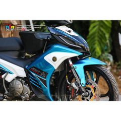 Tem rời Exciter 135 2011 mẫu LC V7 xanh ngọc , thiết kế đẹp mắt, in sắc nét, 3 lớp không bay màu MD00154 Cao Cấp