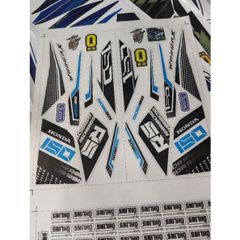 Tem Rời Honda Winner X V3 - Rs 150 Decal Trong  - Decal In Chất Lượng