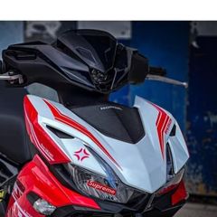 TEM CHỈ DÁN XE WINNER X V3 MÀU ĐỎ TRẮNG HRC 2023 - Decal Cao Cấp Nhất