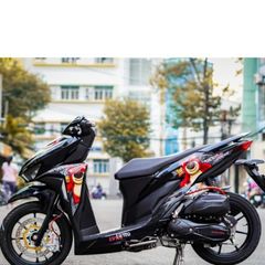 tem rời vario 150 -125 đen gấu dâu cực đẹp 2024 , mẫu ( Mới ) , tem 3 lớp bền màu - Decal Cao Cấp Nhất