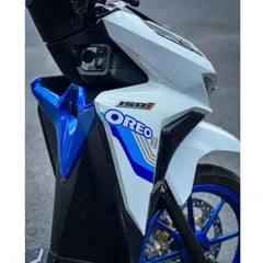[FreeShip] [Ảnh thật] Tem rời Click - Mẫu OREO trắng xanh đơn giản - Chuẩn From cực đẹp Quyen Decal