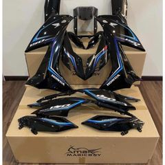Tem Rời Winner X V2 Dán Xe Đen Mẫu Mới 2022  - Decal In Chất Lượng