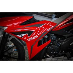 Tem Rời Dán Xe Exciter 150 Mẫu MX Đỏ Đen Xám Zin Cực Đẹp, Hàng 3 Lớp Chất Lượng Cao Quyen Decal