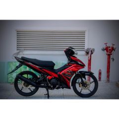 Tem Rời Dán Xe Exciter 135 Mẫu LC Xanh Đỏ Đen Cực Chất, Hàng 3 Lớp Chất Lượng Cao Quyen Decal