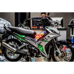 Tem Rời Ex Nhỏ 2006 - 2010 Xám Bạc Đen Phối Xanh Heliken