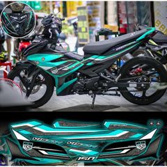 Tem rời exciter 150 y15zr phối đủ màu