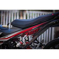 Tem rời satria tổ ong đỏ đen