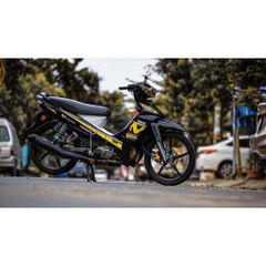 [FreeShip] TEM RỜI mẫu Movistar vàng cho Sirius xăng cơ đen - siêu hot 2022 Quyen Decal
