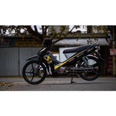 [FreeShip] TEM RỜI mẫu Movistar vàng cho Sirius xăng cơ đen - siêu hot 2022 Quyen Decal
