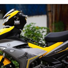 [FreeShip] [Ảnh thật] Tem rời Exciter 2020 - Mẫu Y15ZR xám vàng nổi bật - Chuẩn From cực đẹp Quyen Decal
