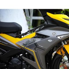[FreeShip] [Ảnh thật] Tem rời Exciter 2020 - Mẫu Y15ZR xám vàng nổi bật - Chuẩn From cực đẹp Quyen Decal