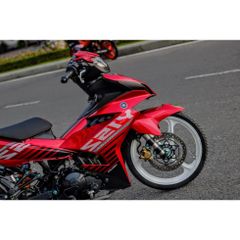 Tem Rời Dán Xe Exciter 150 Mẫu Y15ZR Đỏ Đen Cực Đẹp, Hàng 3 Lớp Chất Lượng Cao Quyen Decal