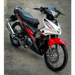 [FreeShip] [Ảnh thật] Tem rời Exciter 2010 - Mẫu Spark RX135i - tem trắng đỏ nổi bật