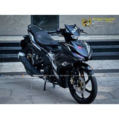 TEM RỜI LC155 ĐEN TRẮNG DÁN XE EX155 VVA ĐEN BÓNG-ĐEN NHÁM-ĐEN VÀNG ĐỒNG QDC