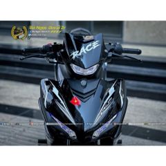 TEM RỜI LC155 ĐEN TRẮNG DÁN XE EX155 VVA ĐEN BÓNG-ĐEN NHÁM-ĐEN VÀNG ĐỒNG QDC