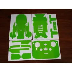 Skin Decal Dán Trang Trí Flycam Mavic Mini 2 - Full Body - Xanh Lá Bóng