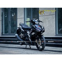 TEM RỜI LC155 ĐEN TRẮNG DÁN XE EX155 VVA ĐEN BÓNG-ĐEN NHÁM-ĐEN VÀNG ĐỒNG QDC