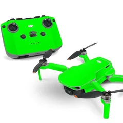Skin Decal Dán Trang Trí Flycam Mavic Mini 2 - Full Body - Xanh Lá Bóng