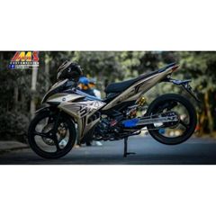 Tem Rời Ex 150 Chữ Exi - Decal Trong Dán Được Nhiều Màu Xe  - Decal In Chất Lượng