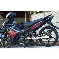 Tem Rời Yamaha Exciter LC 135 Đỏ Đen - Tặng Kèm Logo