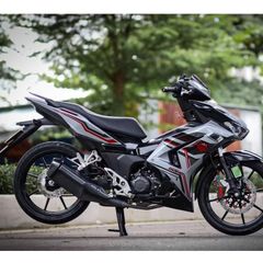 [Giá hủy diệt] TEM RỜI mẫu RS150 đỏ đen cho Winner v3 bạc - mẫu mới siêu hot - không bay màu Quyen Decal