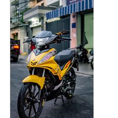 [FreeShip] [Ảnh thật] Tem rời Exciter135 - Mẫu đen đỏ nổi bật - Chuẩn From cực đẹp Quyen Decal
