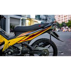 [FreeShip] [Ảnh thật] Tem rời Exciter135 - Mẫu đen đỏ nổi bật - Chuẩn From cực đẹp Quyen Decal