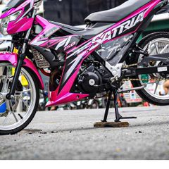 Tem Rời Satria F150 - Tặng Logo Ver 12