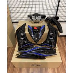 Tem Rời Yamaha Ex 135 Rc 2011 Đen Xanh  - Decal In Chất Lượng