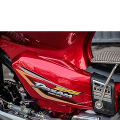 Tem Rời Dán Xe Dream Mẫu Dream Ex5 Đỏ Đen Cực Đẹp, Hàng 3 Lớp Chất Lượng Cao Quyen Decal