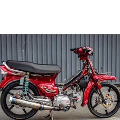 Tem Rời Dán Xe Dream Mẫu Dream Ex5 Đỏ Đen Cực Đẹp, Hàng 3 Lớp Chất Lượng Cao Quyen Decal