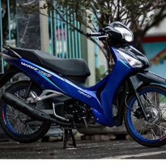 [FreeShip] TEM RỜI mẫu chỉ xanh đen cho Wave 125i - tem cao cấp không bay màu Quyen Decal