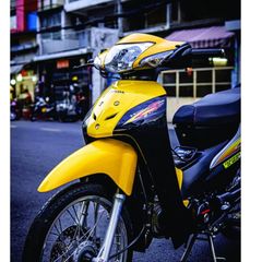 [FreeShip] [Ảnh thật] Tem rời Wave S100 - Mẫu vàng đen nổi bật - Chuẩn From cực đẹp Quyen Decal