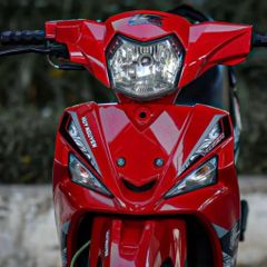 Tem Rời Sirius Fi 115 Y11ZR Hoa Văn Đỏ Đen  - Decal In Chất Lượng