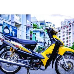 [FreeShip] [Ảnh thật] Tem rời Wave S100 - Mẫu vàng đen nổi bật - Chuẩn From cực đẹp Quyen Decal
