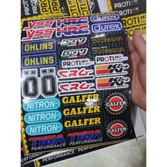 Combo Decal Sticker Logo Nhiều Thương Hiệu Nổi Tiếng  - Decal In Chất Lượng