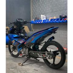 Tem Rời Exciter 150 Y15ZR Xanh Gp Phối Đỏ Đen  - Decal In Chất Lượng