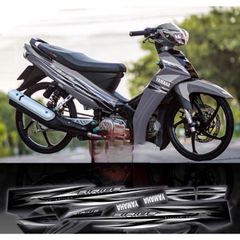 Tem rời Sirius mẫu Zin mới phối đủ màu xe