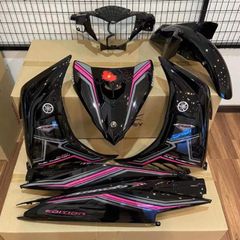 Tem Rời Ex 135 RC 2011 Dán Xe Đen  - Decal In Chất Lượng