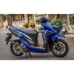 Tem Vario 125 - Vario 150 Xanh Gp - Logo Thỏ Rabbit  - Decal In Chất Lượng