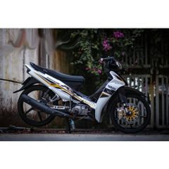 Tem rời Sirius mẫu zin RC phối trắng đen vàng, in sắc nét, 3 lớp không phai màu CM00044 1 2