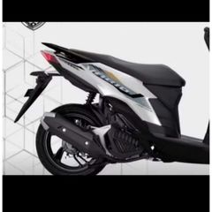 Tem rời Vario  Vàng dán xe Trắng