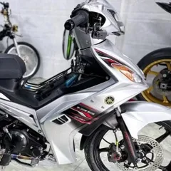 tem rời exciter 2006-2010 bạc đỏ đen mẫu mới , tem 3 lớp bền màu - Decal Cao Cấp Nhất