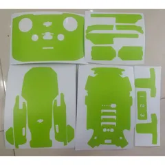 Skin Decal Dán Trang Trí  Flycam Mavic Mini 2 - Xanh Dạ Quang ( Không Có Bán Máy Bay )