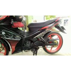 Tem Rời Ex 135 Mẫu 2011 Dán Xe Đen Phối Đỏ