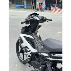 tem rời exciter 135 trắng đen lc mẫu ( Mới ) , tem 3 lớp bền màu - Decal Cao Cấp Nhất